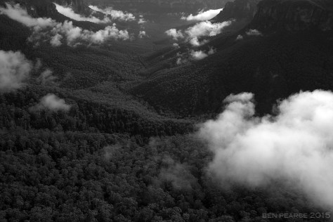 Grose valley clouds